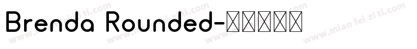 Brenda Rounded字体转换